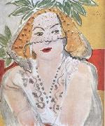 Henri Matisse Woman with a Veil (mk35) oil painting artist